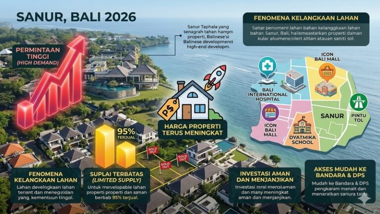 Tren Supply dan Demand Properti di Sanur 2026