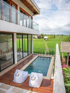 Villa leasehold in Cepaka Tabanan Ricefield View 2 Bedroom (12)
