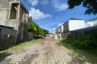 Lahan strategis tanah dijual di perum pasraman unud Bali.