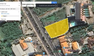 Tanah komersial dijual di Bypass Sanur area premium Bali.