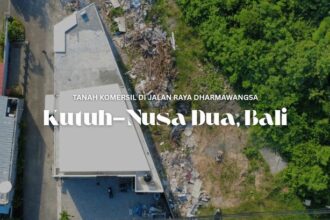 Dijual Tanah di Pinggir Jalan Dharmawangsa Nusa Dua 7 Are