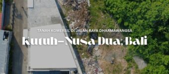 Dijual Tanah di Pinggir Jalan Dharmawangsa Nusa Dua 7 Are