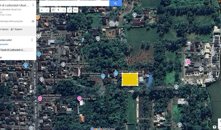 jual tanah lodtunduh ubud