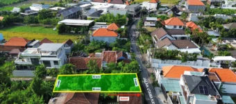Tanah Raya Kayu Tulang Selatan Canggu Dijual 2,3 Are