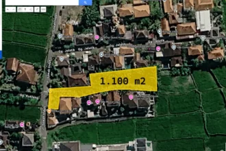 Dijual Tanah Jalan Sawah Indah Ubud Peliatan 11 Are