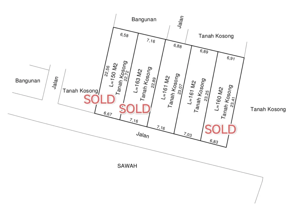 dijual tanah kavling di pura demak