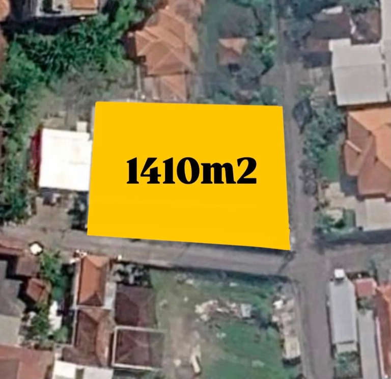 Dijual tanah di Jalan Kenyeri dekat Living World