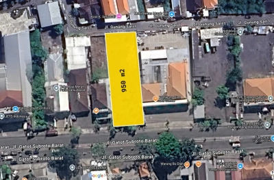 tanah gatot subroto barat denpasar 9,5 are
